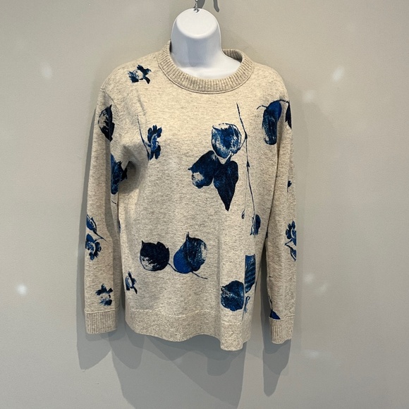 Club Monaco floral sweater - Picture 1 of 6